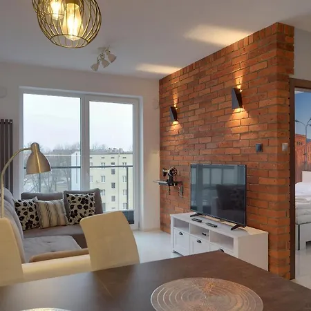 Lodz4rent - Klimatyzacja - Premium 9,7 - Manufaktura - Garaż - Audioriver 2026 Apartament *