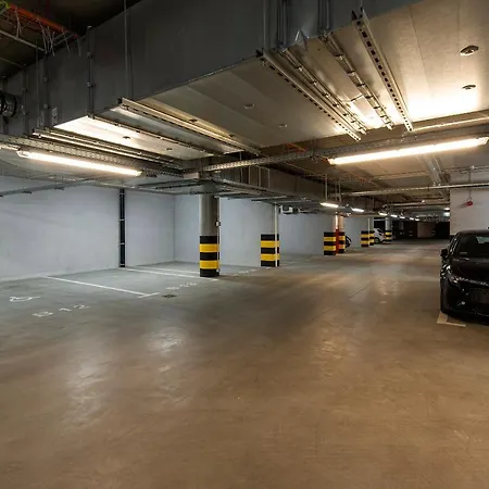 Lodz4rent - Klimatyzacja - Premium 9,7 - Manufaktura - Garaż - Audioriver 2026 Apartament *