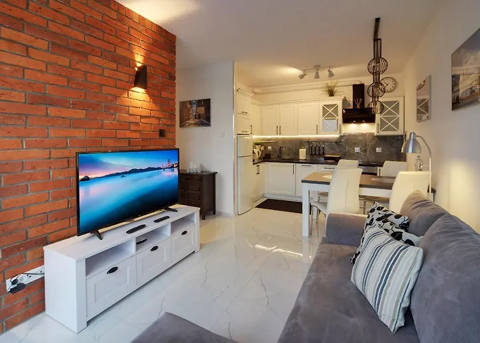 شقة Lodz4rent - Premium 9,7 - Manufaktura - Garaz - Ziemia Obiecana 2026 *