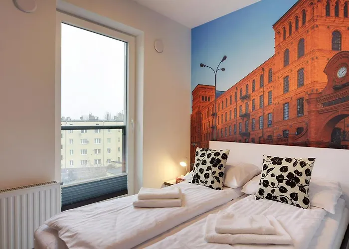 Lodz4rent - Premium 9,7 - Manufaktura - Garaz - Ziemia Obiecana 2026