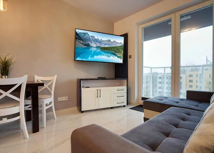 Lodz4rent - Premium 9,7 - Manufaktura - Garaz - Ziemia Obiecana 2026 وودج